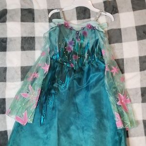 Queen Elsa Frozen Fever Dress 5/6 costume